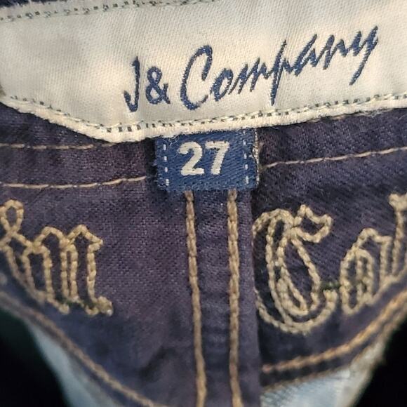 J & Company bootcut‎ jeans size 27 - Picture 8 of 10
